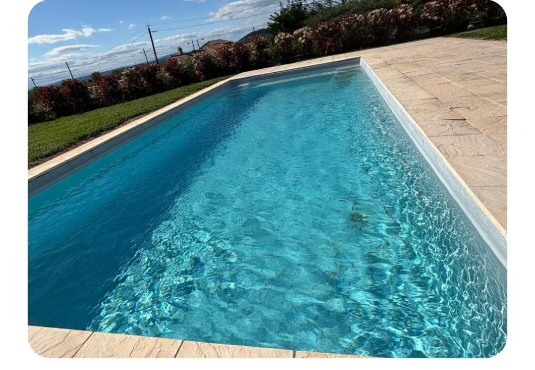 Villa Familiale Avec Piscine, Jardin A 10 Mn D'Uzes Flaux Exterior photo